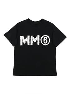 MM6 Maison Margiela Kids Drie T-shirts met logoprint - Zwart