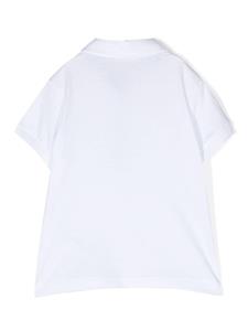 Il Gufo Poloshirt met geborduurd logo - Wit