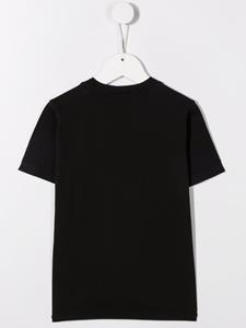 Stone Island Junior T-shirt met logopatch - Zwart