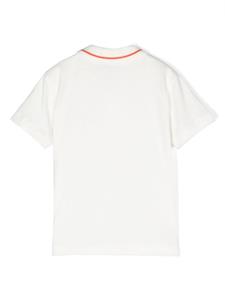 Roberto Cavalli Junior Poloshirt met logopatch - Wit