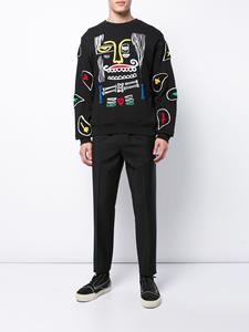 Haculla Sweater met paisley-print - Zwart