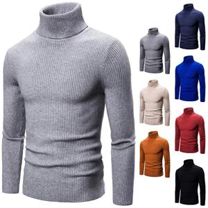 Garden supplies2 Autumn and Winter New Men's Turtleneck Sweater Male Korean Version Casual All-match Knitted Bottoming Shirt