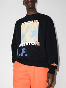 Heron Preston Sweater met ronde hals - Zwart