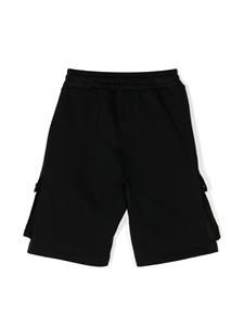 Balmain Kids Shorts met geborduurd logo - Zwart