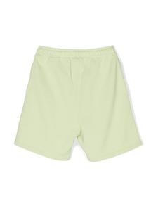 Marcelo Burlon County Of Milan Kids Shorts met elastische taille - Groen