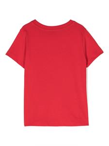 Missoni Kids T-shirt met geborduurd logo - Rood