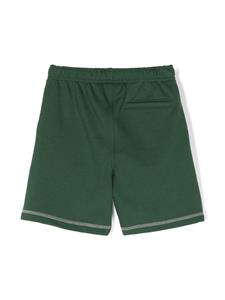 Lacoste Kids Shorts met logopatch - Groen