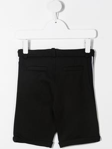 Givenchy Kids Gestreepte shorts - Zwart