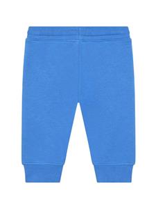 BOSS Kidswear Broek met logo-reliëf - Blauw