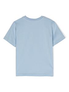 Bonpoint T-shirt met logoprint - Blauw