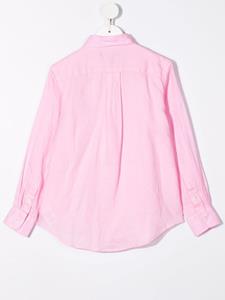 Ralph Lauren Kids Shirt met logopatch - Roze