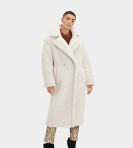 Ugg Gertrude Long Teddy Coat in Winter White  Other