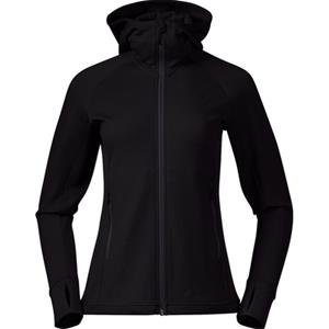 Bergans  Women's Ulstein Wool Hood Jacket - Wollen vest, zwart