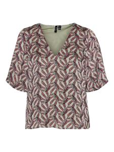 Vero moda Zelda Top 2/4 V-hals Top Woven