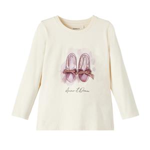 name it Shirt met lange mouwen Nmfrina Butter cream