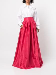 Carolina Herrera Geplooide jurk - Roze