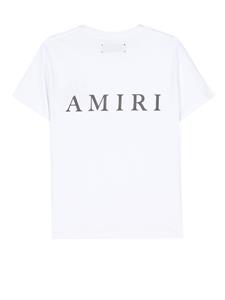 AMIRI KIDS T-shirt met logoprint - Wit