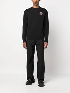 Moncler Sweater met logopatch - Zwart