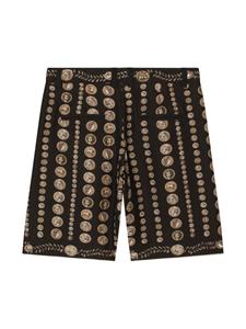 Dolce & Gabbana Kids Bermuda shorts met print - Bruin