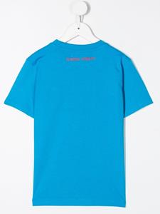 Alberta Ferretti Kids T-shirt met print - Blauw