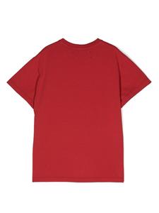 AMIRI KIDS T-shirt met logoprint - Rood