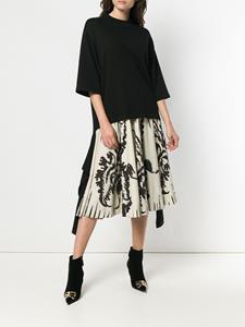 Lily Montez Vintage printed midi skirt - Beige