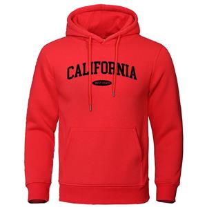 Boutique sports suit series 2 California West Coast Personality Letter Mens Hoodies Fashion Street Streetwear Personality Hip Hop Hoodie Pullover Fleece Hoody
