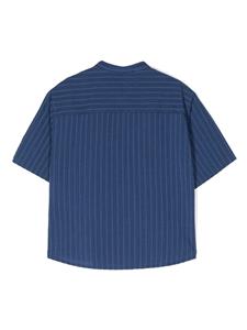 Emporio Armani Kids Oversized shirt - Blauw