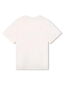 Lanvin Enfant T-shirt met logo - Wit