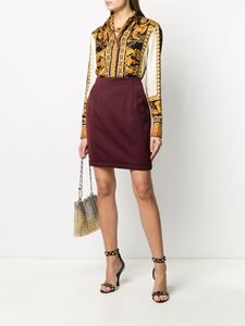 Versace Pre-Owned Straight mini-rok - Rood