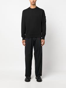 C.P. Company Sweater met logoplakkaat - Zwart