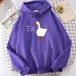 Boutique sports suit series 2 Peace Was Never An Option Printing Hoodies Men'S Funny Hooded Sweatshirt Novelty Oversized Tops Rope Hoodie Mens