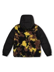 BOSS Kidswear Jack met camouflageprint - Zwart
