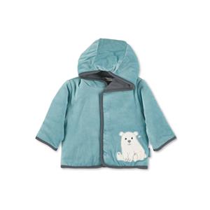 Sterntaler Hooded Jacket Nicki Elia donker turquoise