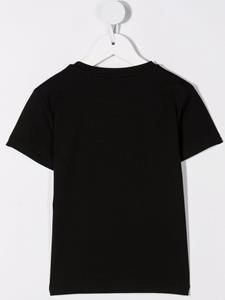 Versace Kids Katoenen T-shirt - Zwart