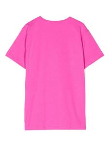 Versace Kids T-shirt met logo - Roze