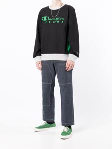 DENIM TEARS x Champion sweater met logoprint - Zwart