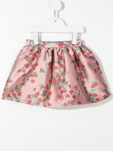 Hucklebones London Rok met bloemenprint - Roze