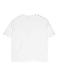 Aspesi Kids T-shirt met borstzak - Wit