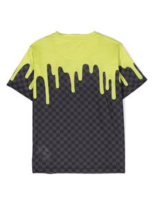 Sprayground kid signature shark-teeth print T-shirt - Zwart