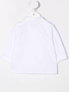La Stupenderia Shirt met dubbele rij knopen - Wit
