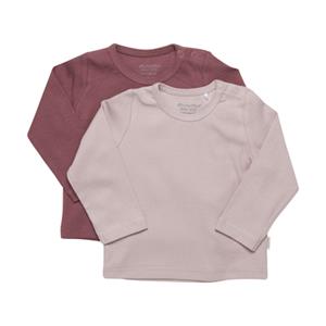 Minymo Long Sleeve Shirt 2 Pack Violet Ice