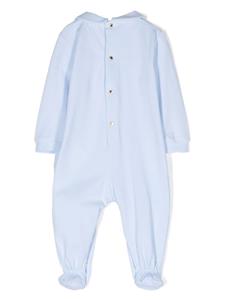 Versace Kids Pyjama van stretch-katoen - Blauw