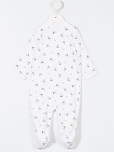 Ralph Lauren Kids teddy bear print pyjama - Wit