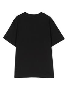 Stella McCartney Kids T-shirt met logoprint - Zwart