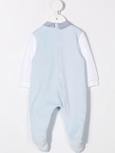 Il Gufo Pyjama met colourblocking - Blauw