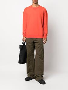 Ten C Sweater met logopatch - Oranje