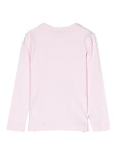 Monnalisa Sweater verfraaid met kristallen - Roze