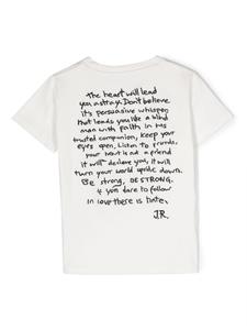 John Richmond Junior T-shirt met grafische print - Wit