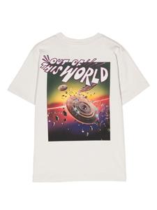 Molo Rodney T-shirt met print - Beige